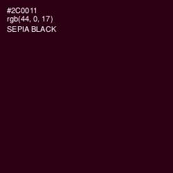 #2C0011 - Sepia Black Color Image